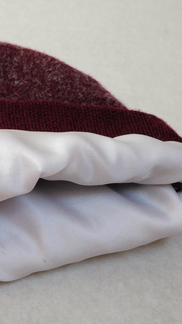 CHAOSMARK MOHAIR BEANIE (RED)