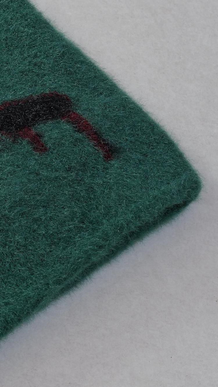 CHAOSMARK MOHAIR BEANIE GREEN)